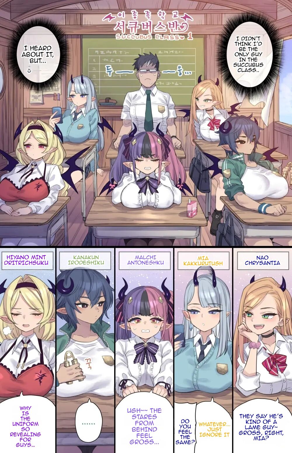 Succubus Class Chapter 1000 Page 2